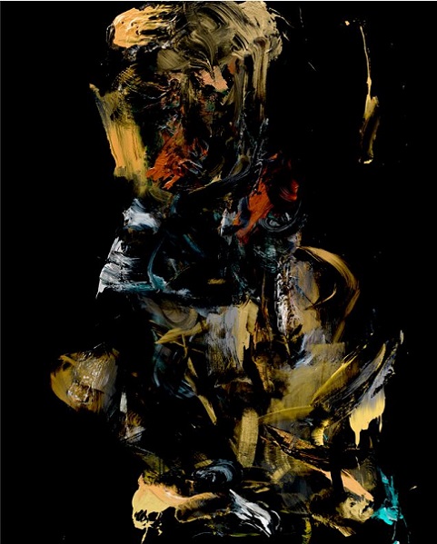 [2022] Untitled, Acrylic Ink on canvas, 162x130cm